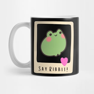 Say Ribbit! Mug